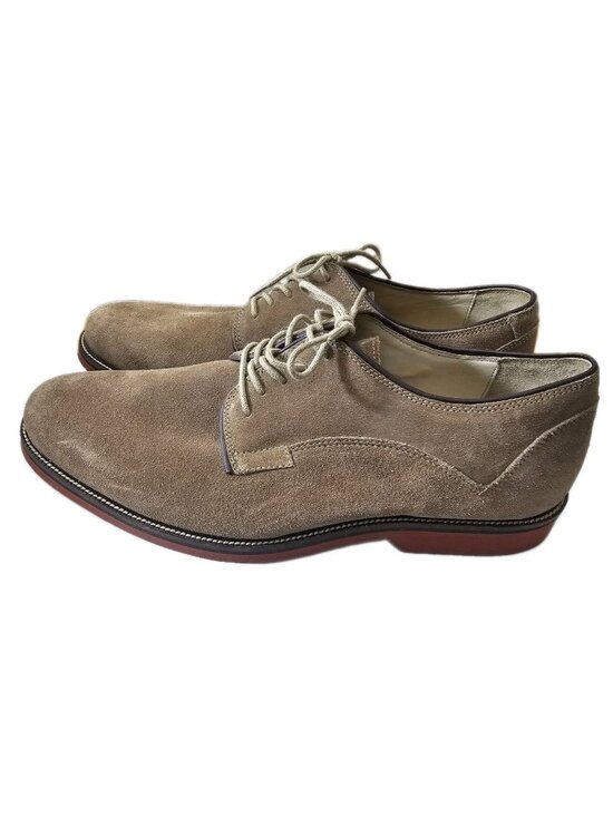 1901 Other - 1901 Nordstrom Mens SZ 13 Brown Suede Plain Toe Derby Shoes made Brazil M019611